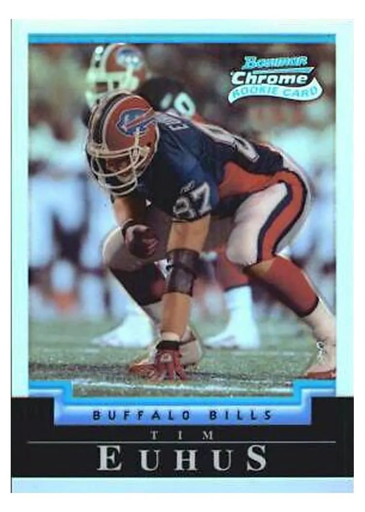 2004 Bowman Chrome Tim Euhus #189 card
