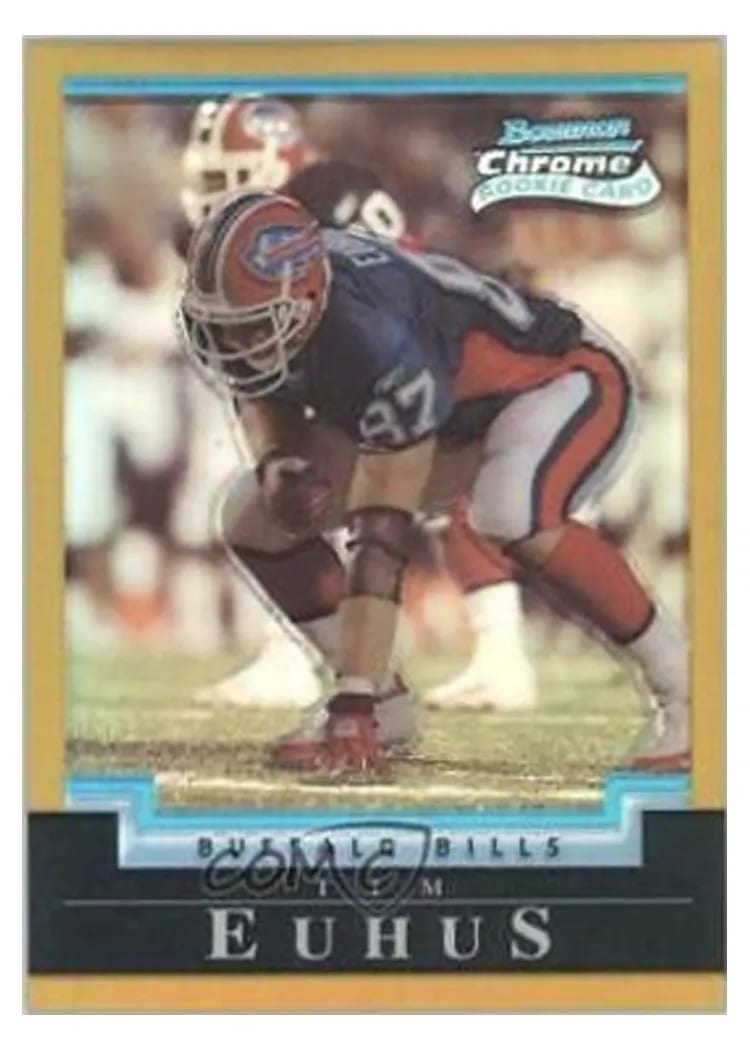 2004 Bowman Chrome Tim Euhus #189 card
