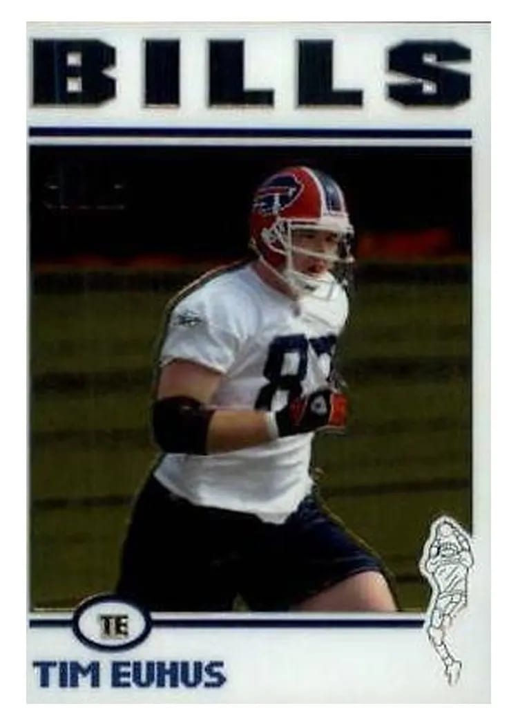 2004 Topps Chrome Tim Euhus #268 card