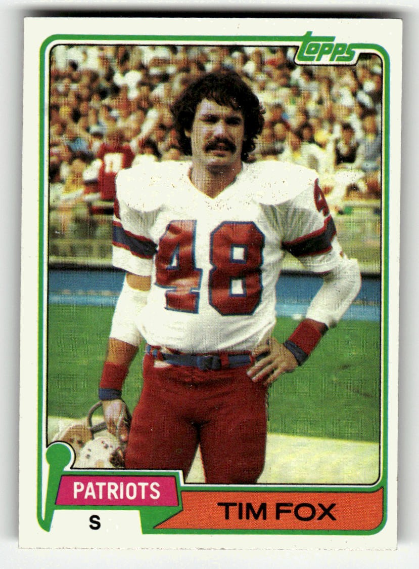 1981 Topps Tim Fox #434 card
