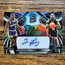 2021-22 Panini Spectra Full Spectrum Signatures Tim Hardaway #FSS-THW card