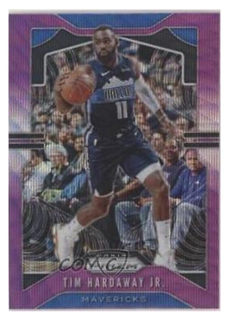 2019-20 Panini Prizm Base Set Tim Hardaway Jr. #77 card