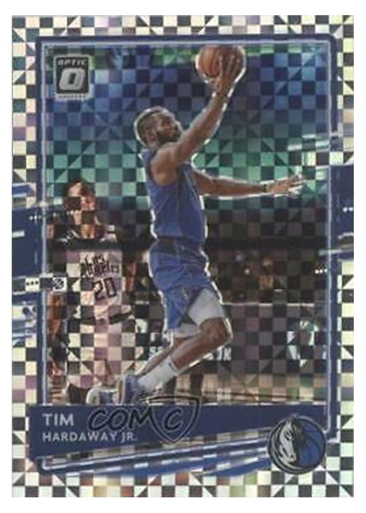 2020-21 Donruss Optic Base Set Tim Hardaway Jr. Checkerboard #39 card
