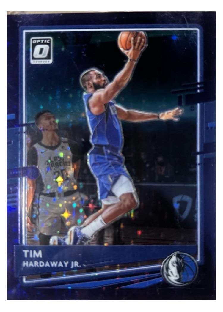 2020-21 Donruss Optic Base Set Tim Hardaway Jr. Purple Stars #39 card