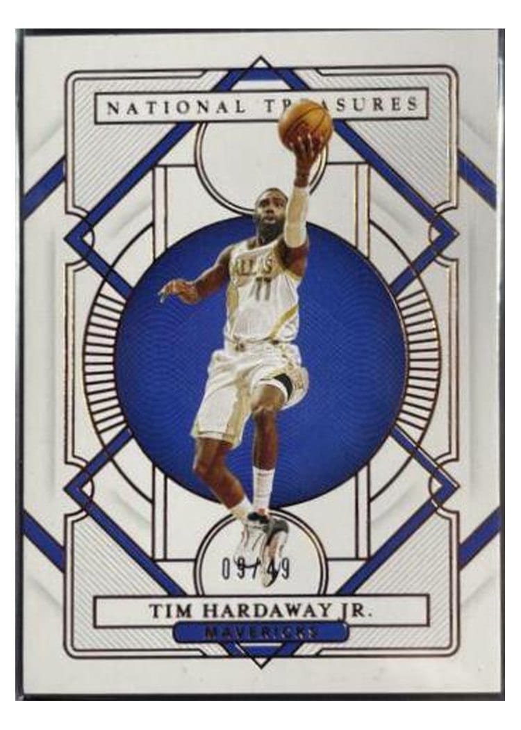 2020-21 Panini National Treasures Base Set Tim Hardaway Jr #45 card