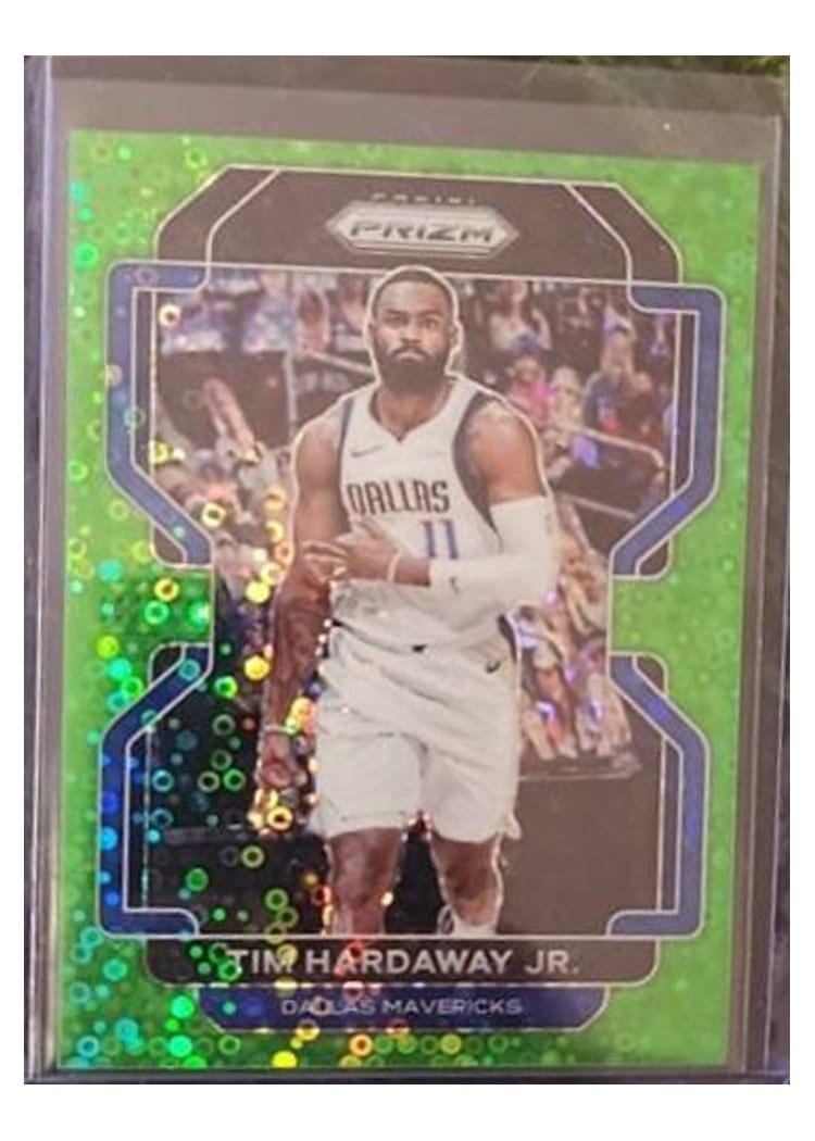 2021-22 Panini Prizm Base Set Tim Hardaway Jr. #70 card