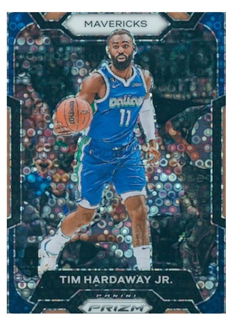 2023-24 Panini Prizm Base Set Tim Hardaway Jr. Fast Break Bronze #69 card