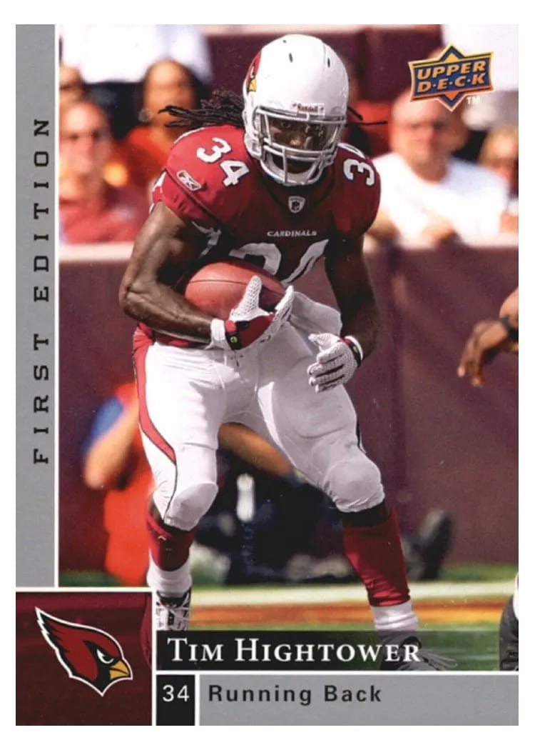 2009 Upper Deck First Edition Tim Hightower #2 card