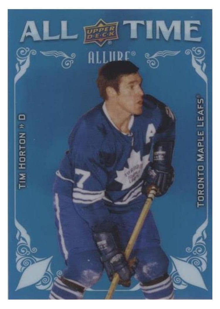 2022-23 Upper Deck Allure All-Time Allure Tim Horton #AT-7 card
