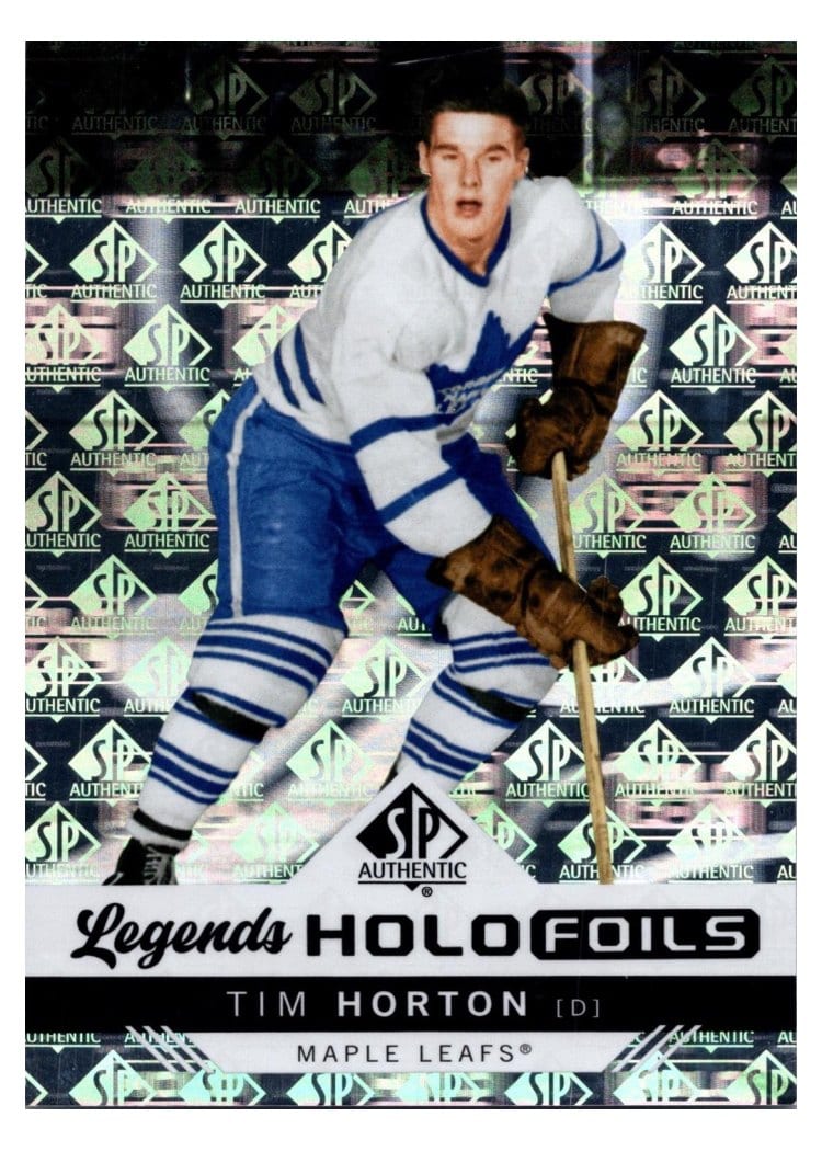 2024-25 SP Authentic Holofoil Legends Tim Horton #HFL-20 card