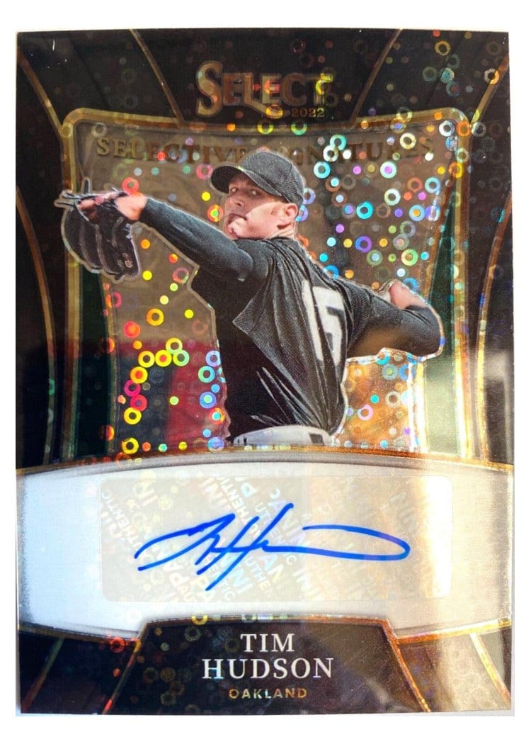 2022 Panini Select Selective Signatures Tim Hudson #SS-TH card