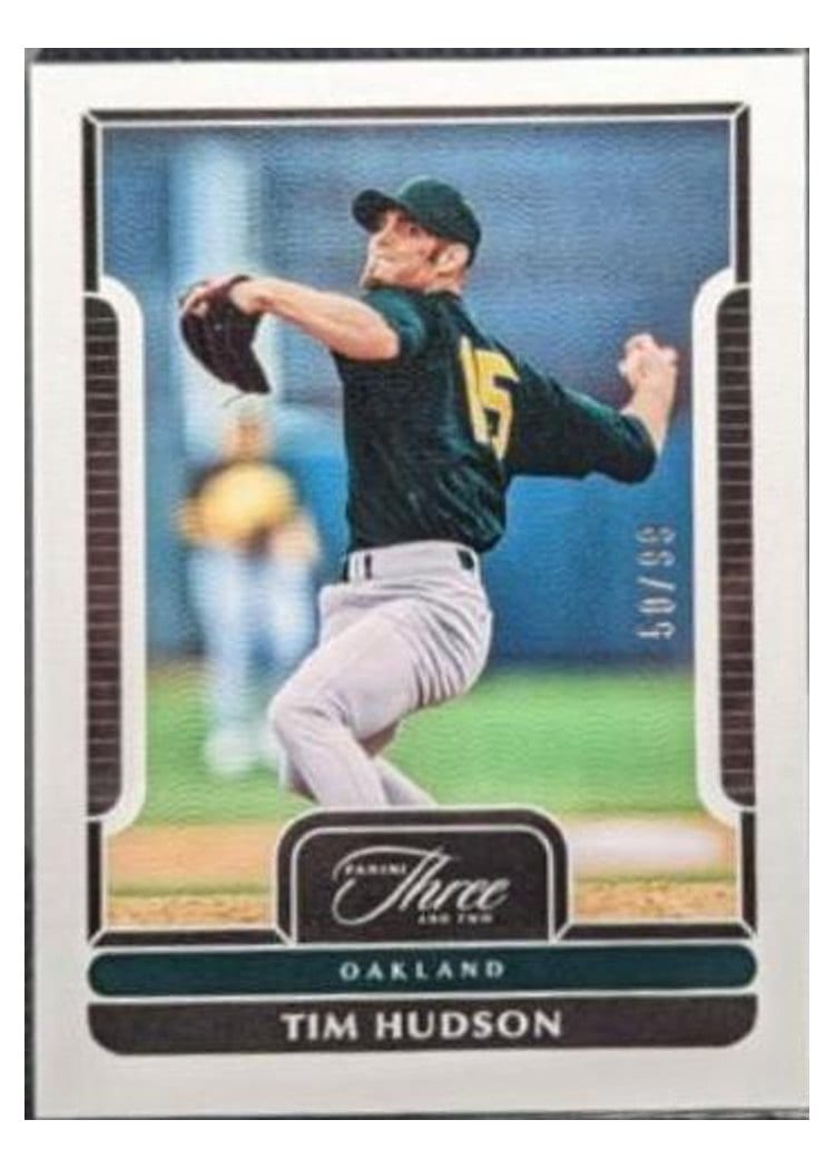 2023 Panini Three and Two Base Set Tim Hudson #6 card