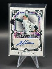 2025 Panini Boys of Summer Fan Favorite Signatures Tim Hudson #24