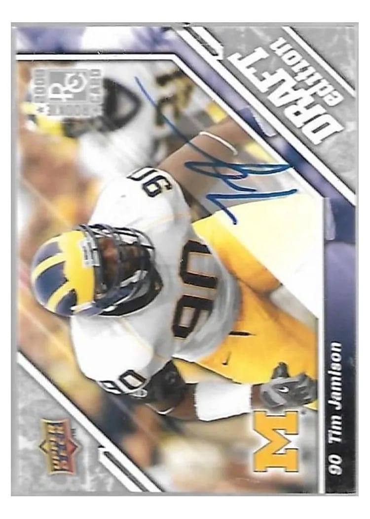2009 Upper Deck Draft Edition Tim Jamison #104 card