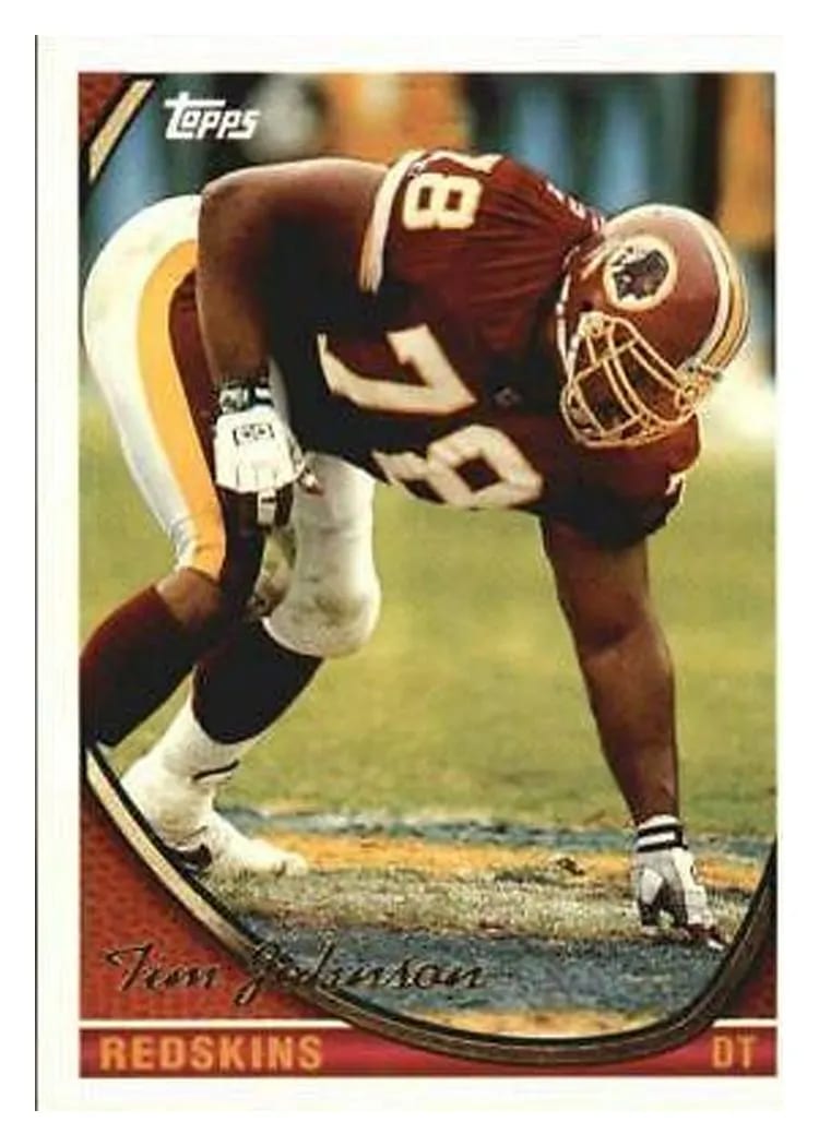 1994 Topps Tim Johnson #53 card