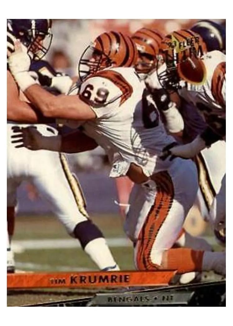 1993 Ultra Tim Krumrie #60 card