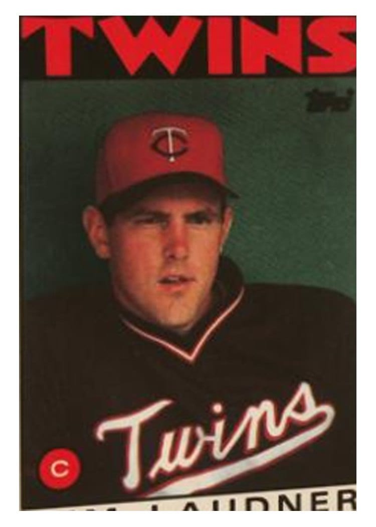 1986 Topps Tim Laudner #184 card