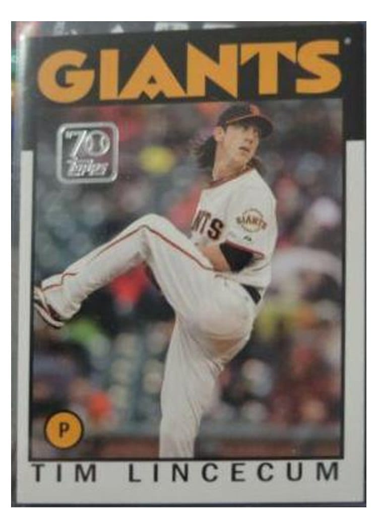 2021 Topps Update 70 Years of Topps Baseball Tim Lincecum #70YT-36 card