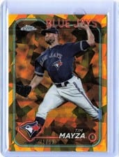 2024 Topps Chrome Update Sapphire Edition Base Set Tim Mayza #USCS203 card