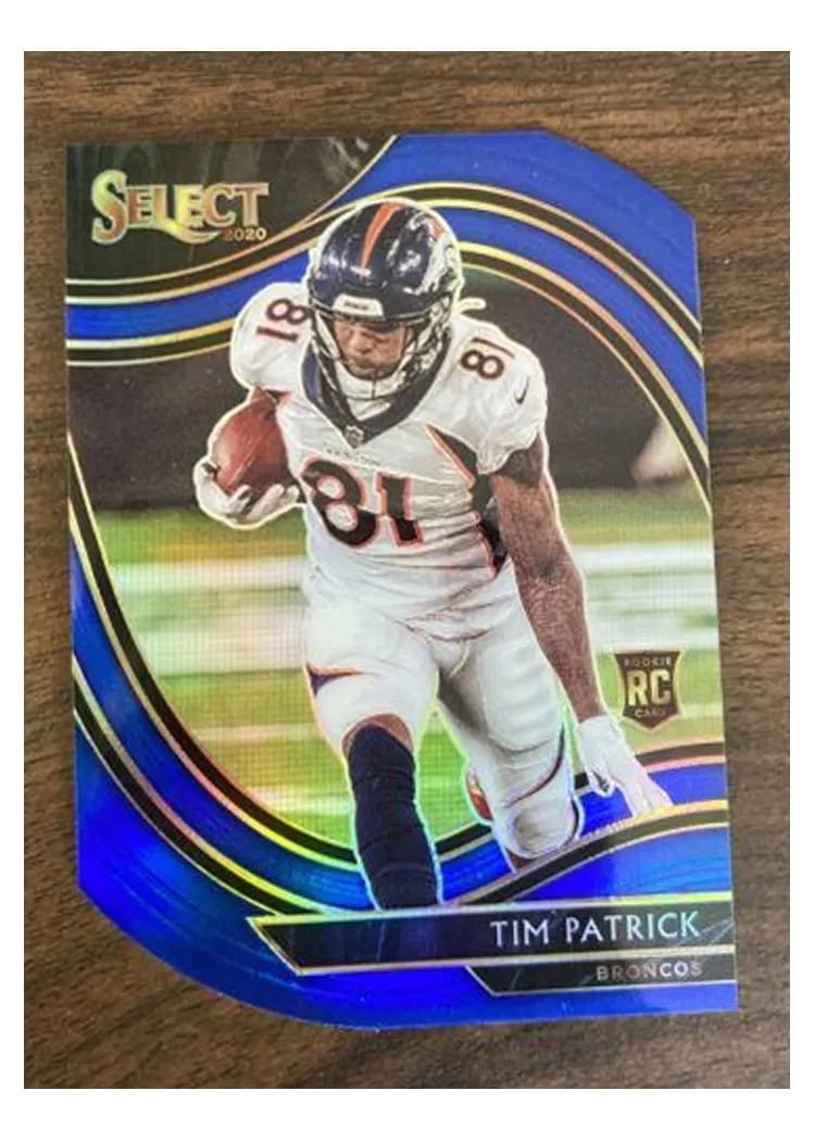2020 Panini Select Base Set Tim Patrick #375 card