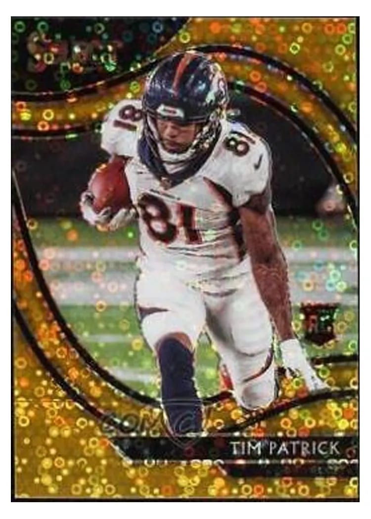 2020 Panini Select Base Set Tim Patrick #375 card