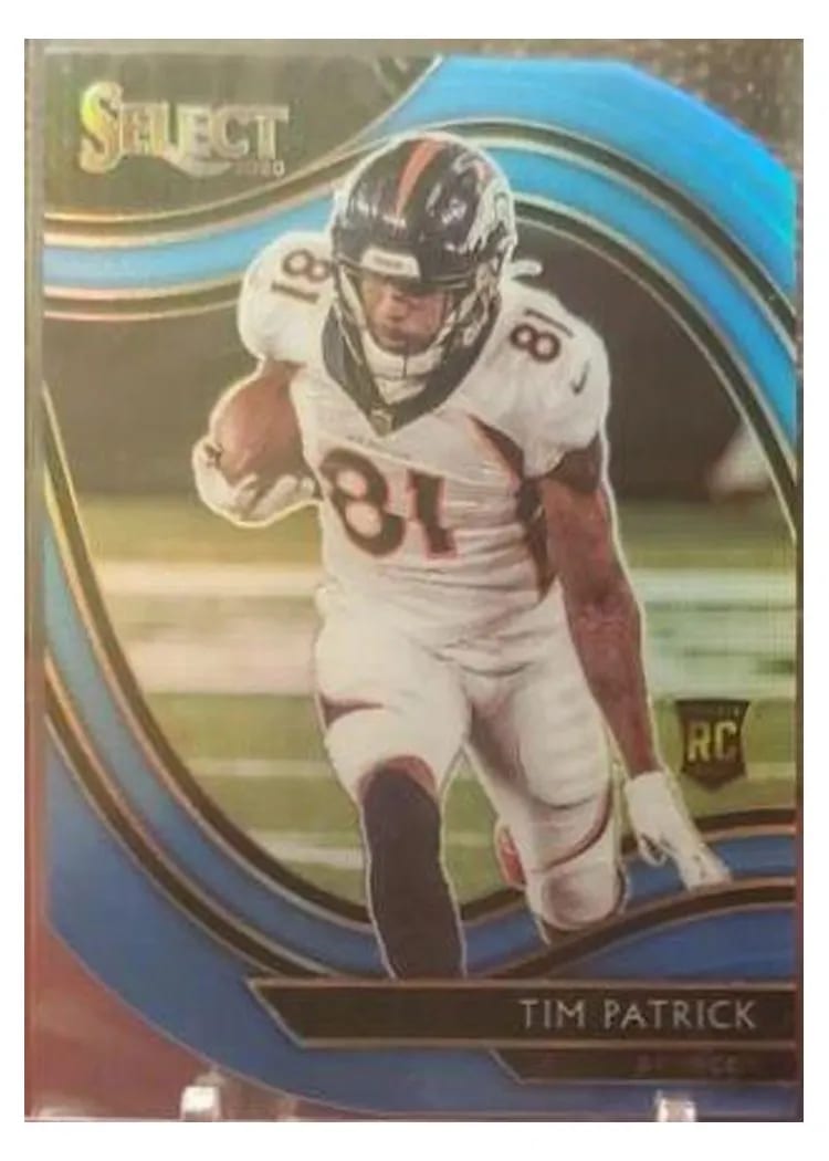 2020 Panini Select Base Set Tim Patrick #375 card