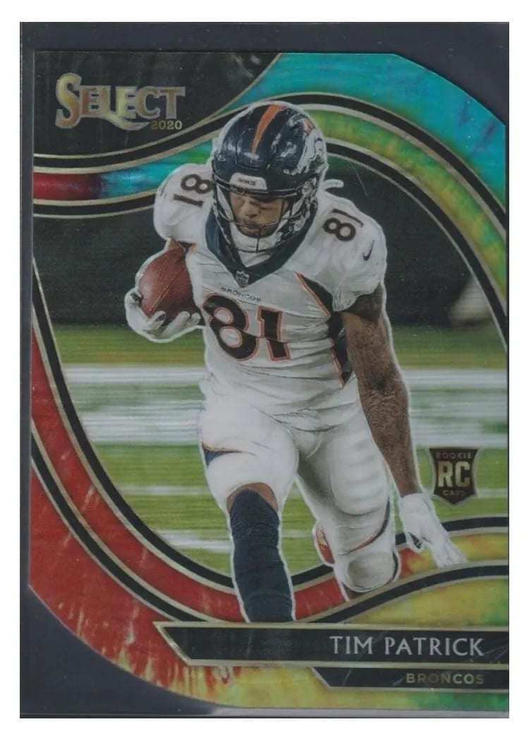 2020 Panini Select Base Set Tim Patrick #375 card