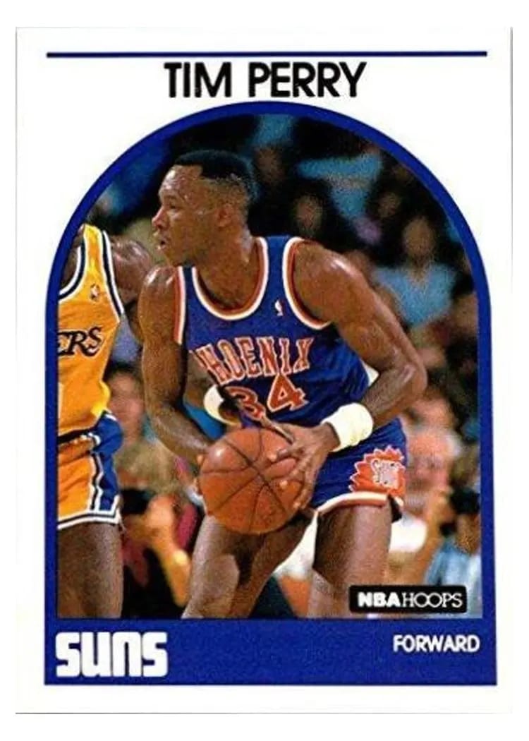 1989 Hoops Tim Perry #38 card