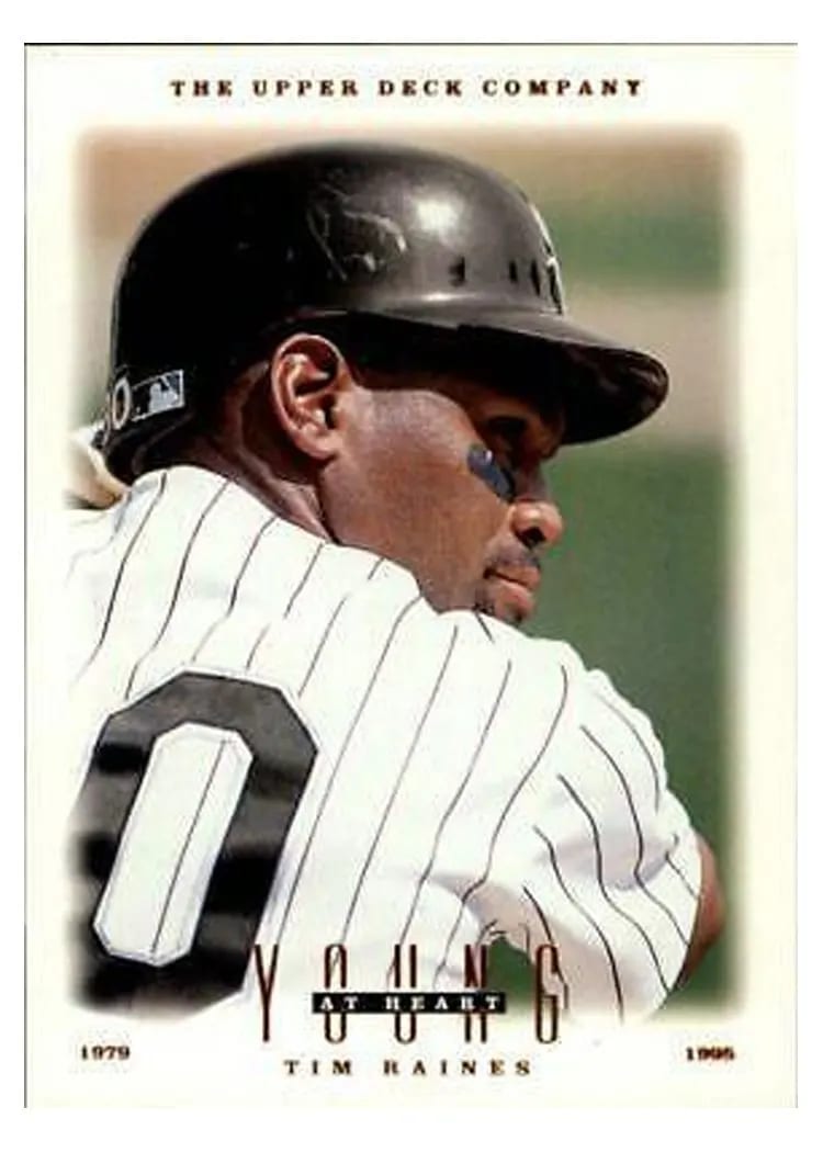1996 Upper Deck Tim Raines #111 card