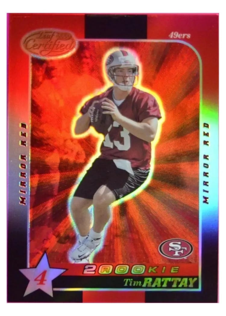 2000 Leaf Certified Tim Rattay #216 card