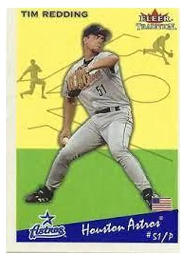 2002 Fleer Tradition Tim Redding #157 card