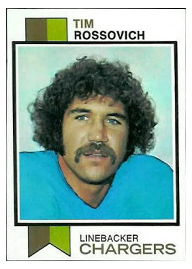 1973 Topps Tim Rossovich #403 card