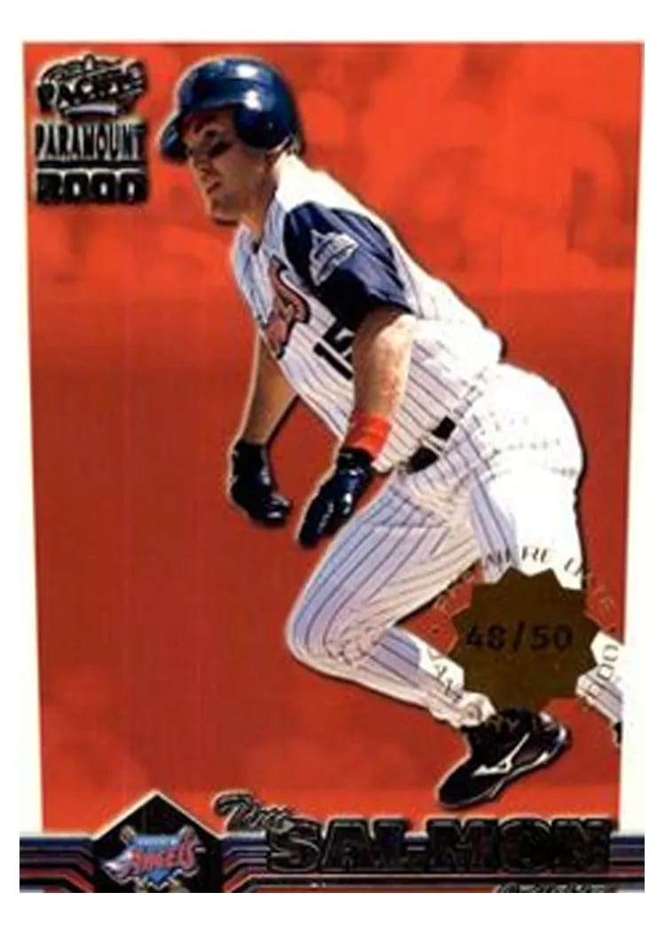 2000 Pacific Paramount Tim Salmon #7 card