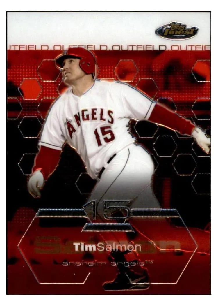2003 Finest Tim Salmon #42 card