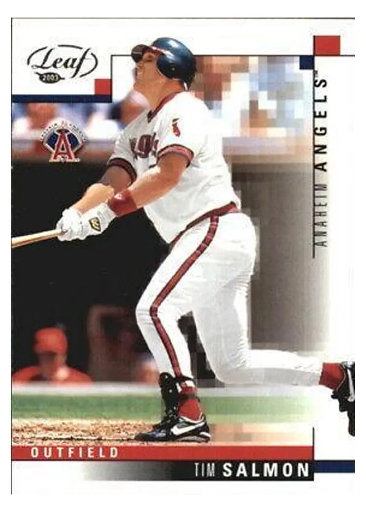 2003 Leaf Tim Salmon #7 card