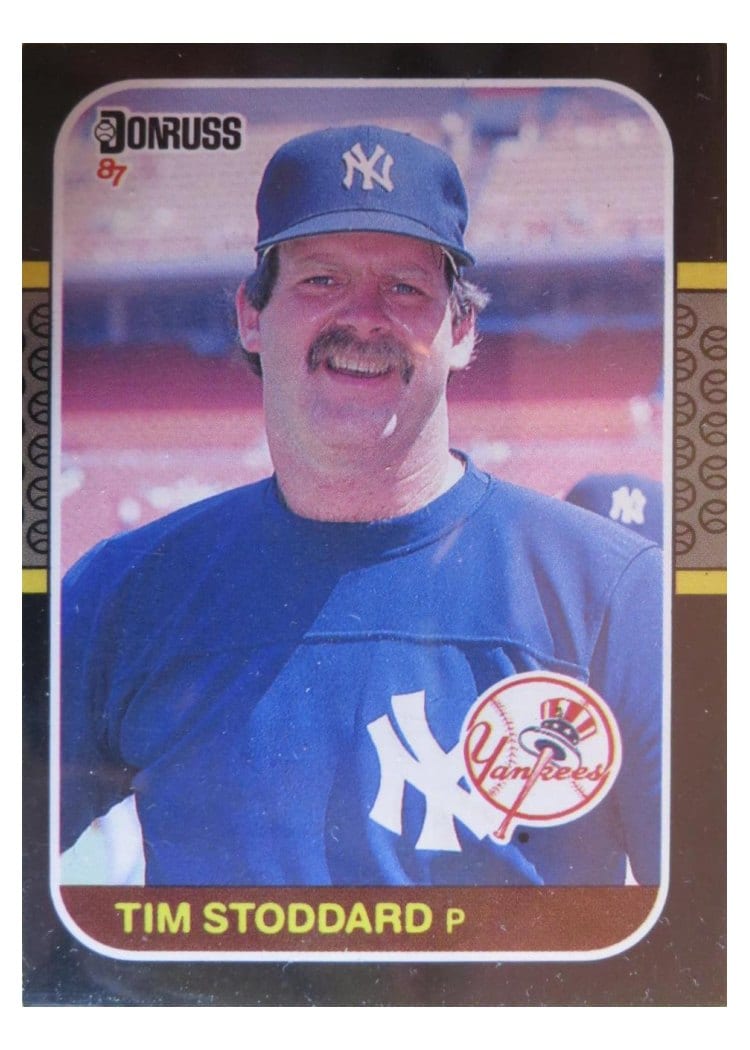 1987 Donruss Tim Stoddard #497 card