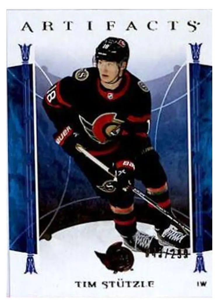 2022-23 Upper Deck Artifacts Base Set Tim Stutzle #1 card
