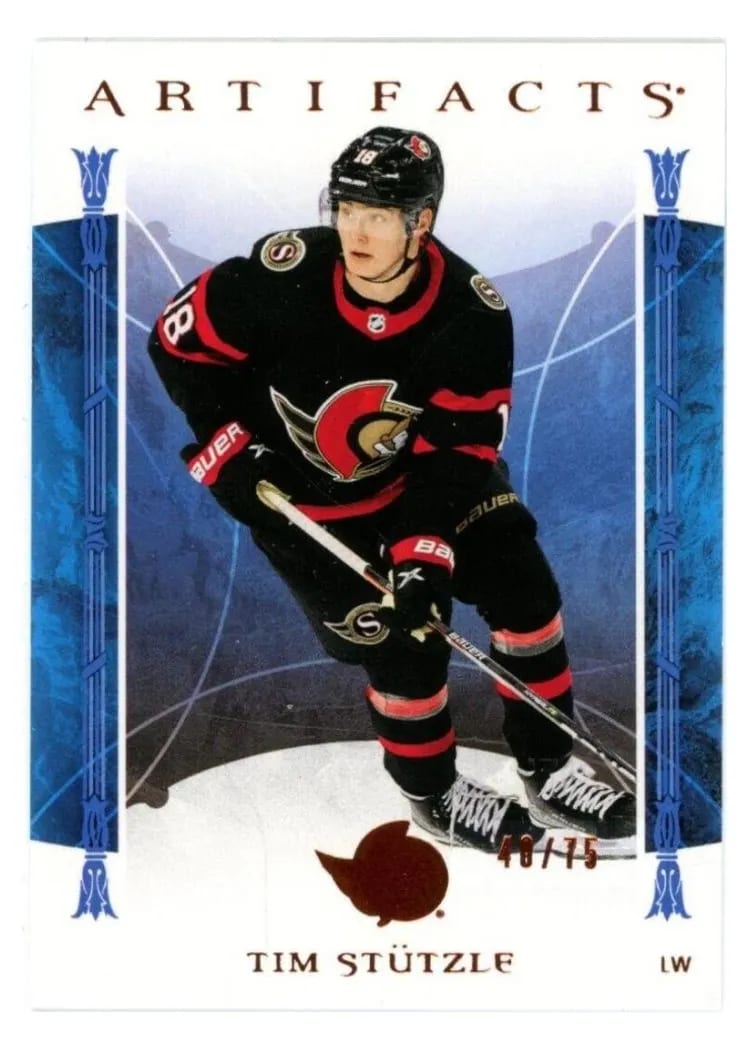2022-23 Upper Deck Artifacts Base Set Tim Stutzle #1 card