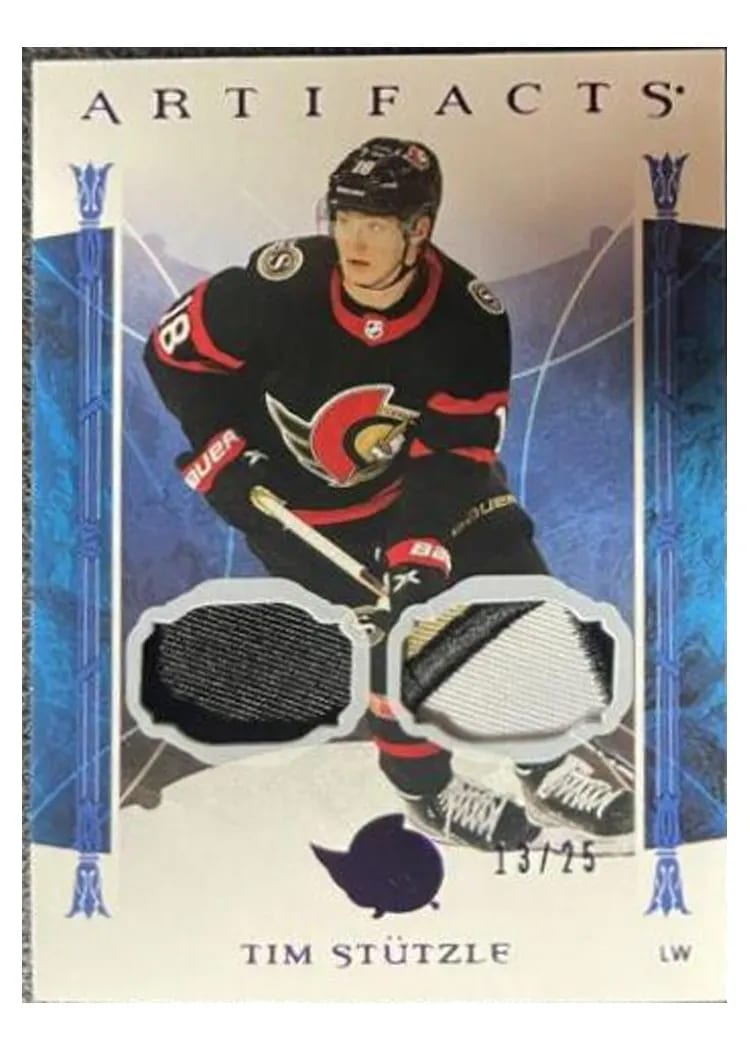 2022-23 Upper Deck Artifacts Base Set Tim Stutzle #1 card