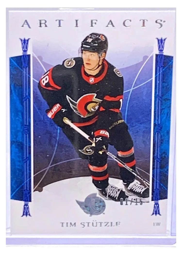 2022-23 Upper Deck Artifacts Base Set Tim Stutzle #1 card