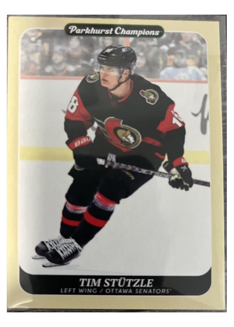 2023-24 Parkhurst Champions Base Set Tim Stutzle #7 card