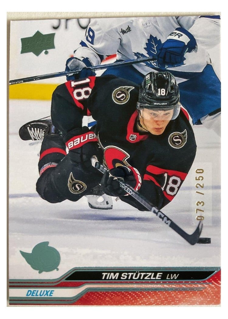 2023-24 Upper Deck Base Set Tim Stutzle #374 card