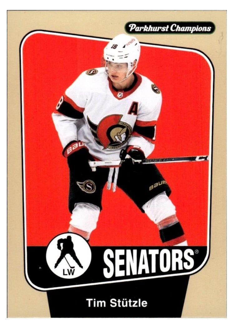 2024-25 Parkhurst Champions Base Set Tim Stutzle #4 card