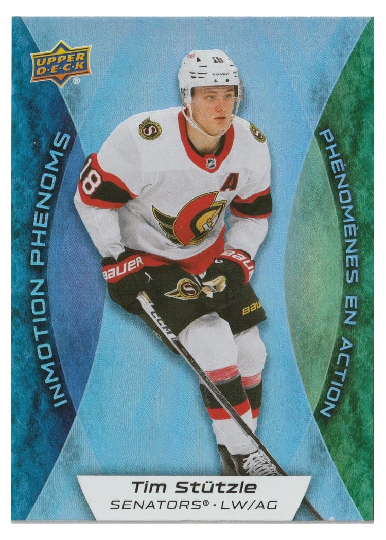 2024-25 Tim Hortons Collectors Series InMotion Phenoms Tim Stutzle #MP-15 card