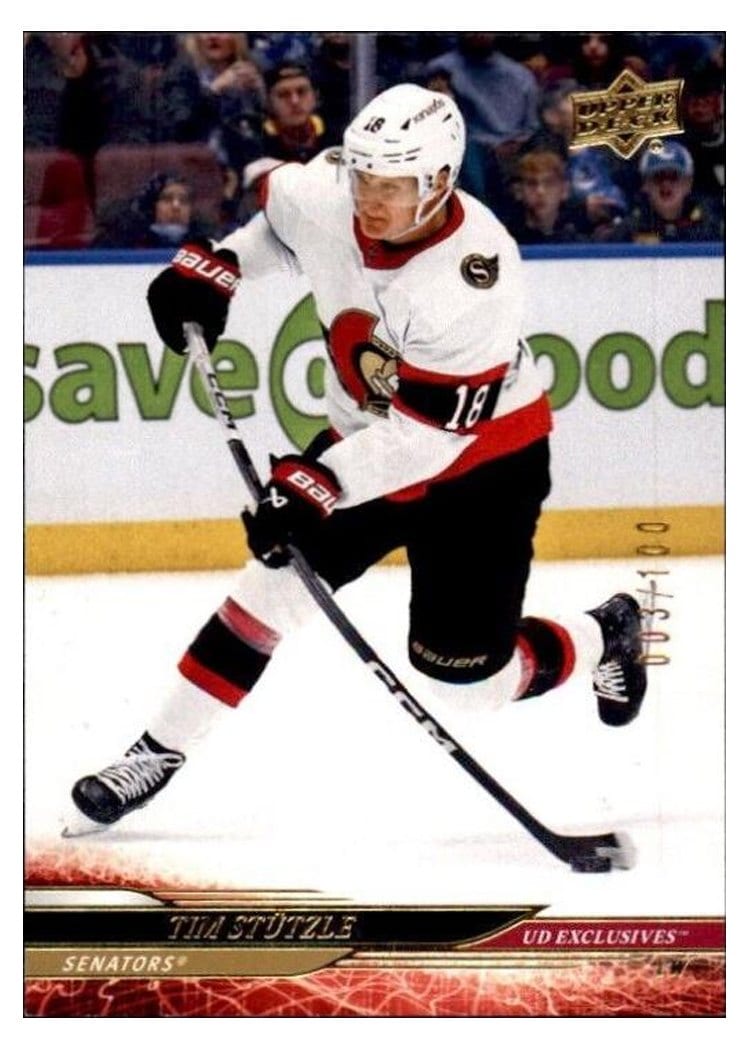 2024-25 Upper Deck Base Set Tim Stutzle #128 card
