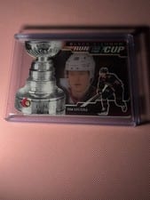 2024-25 Upper Deck Black Diamond Run for the Cup Tim Stutzle #RUN-TS card