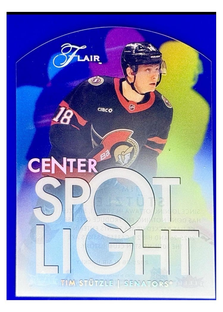 2025-26 Flair Center Spotlights Tim Stutzle #CS-2 card