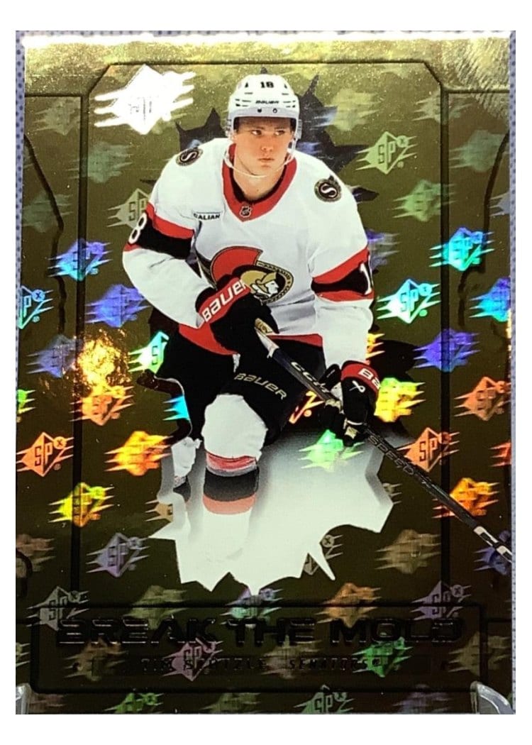 2025-26 SPx Break the Mold Tim Stutzle #BM-4 card