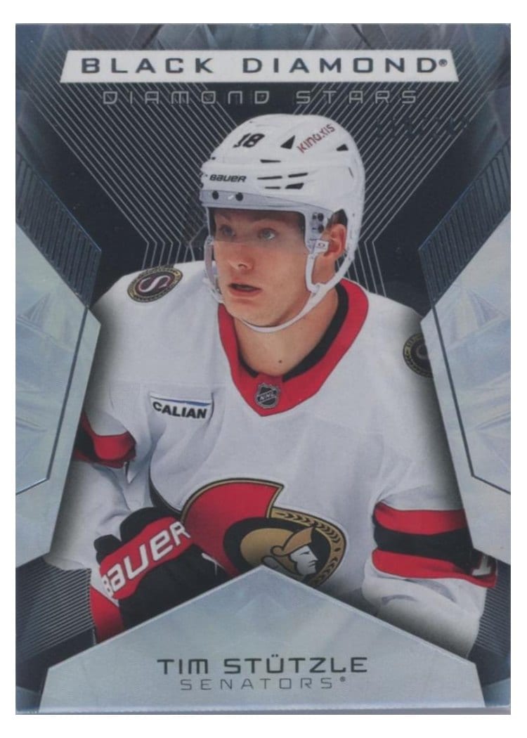 2025-26 Upper Deck Black Diamond Diamond Stars Tim Stutzle #BDS-TS card