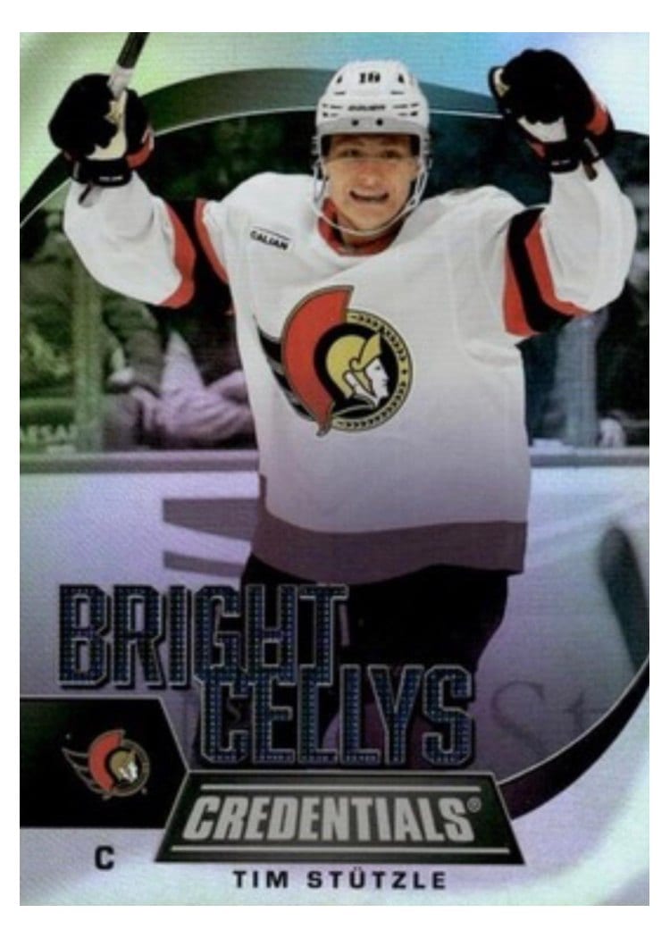 2025-26 Upper Deck Credentials Bright Cellys Tim Stutzle #BC-20 card